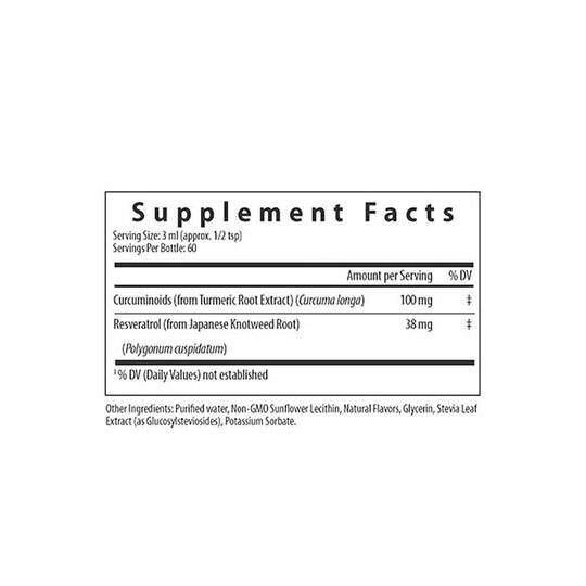 Liposomal Resveratrol Curcumin, DesBio